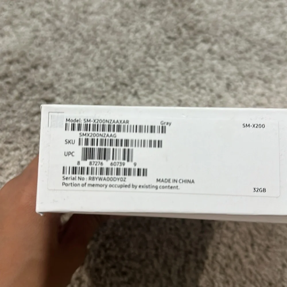 GALAXY TAB A8 32G